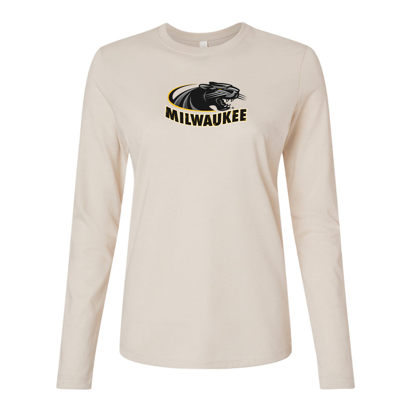 BELLA CANVAS Women’s Wisconsin Milwaukee Panthers Jersey Long Sleeve Tee